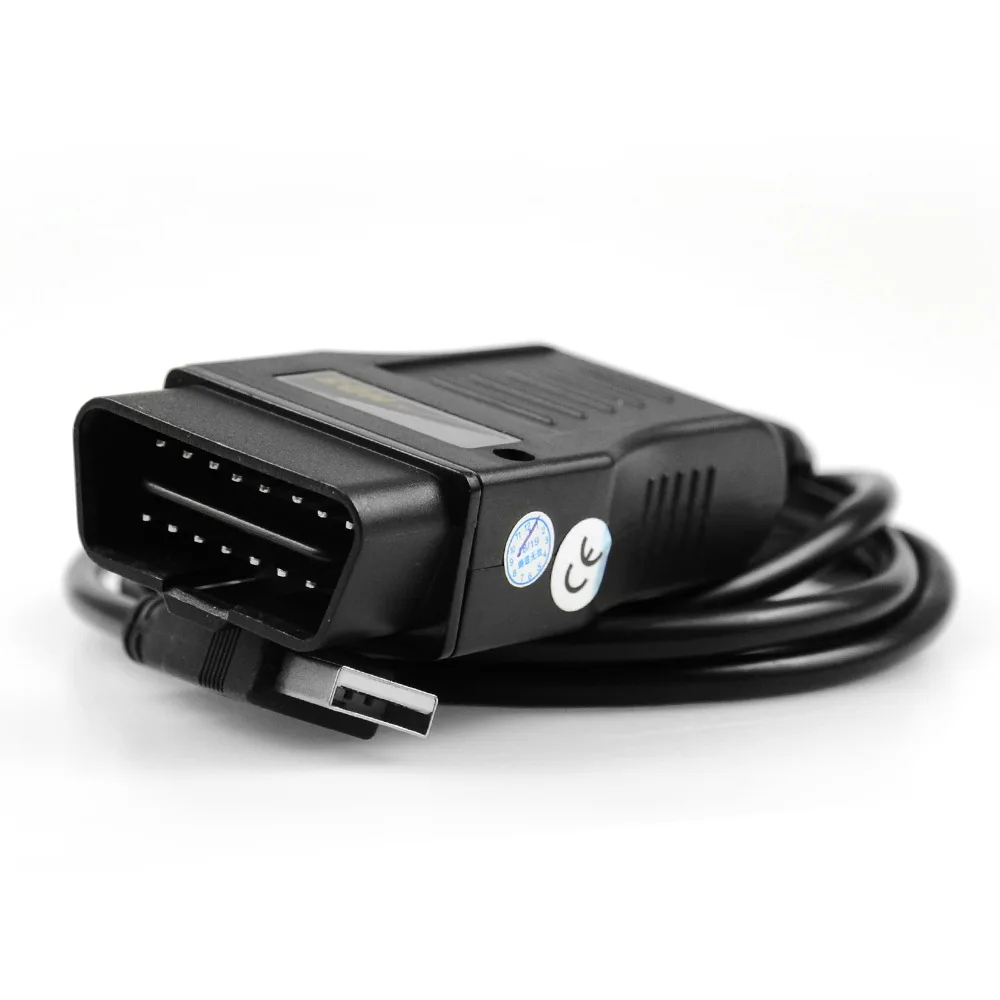 Для HONDA HDS J2534 OBD OBD2 Диагностический кабель J2534 MVCI OBD2 OBDII диагностический кабель PCMScan работает на ISO и wpv сканер