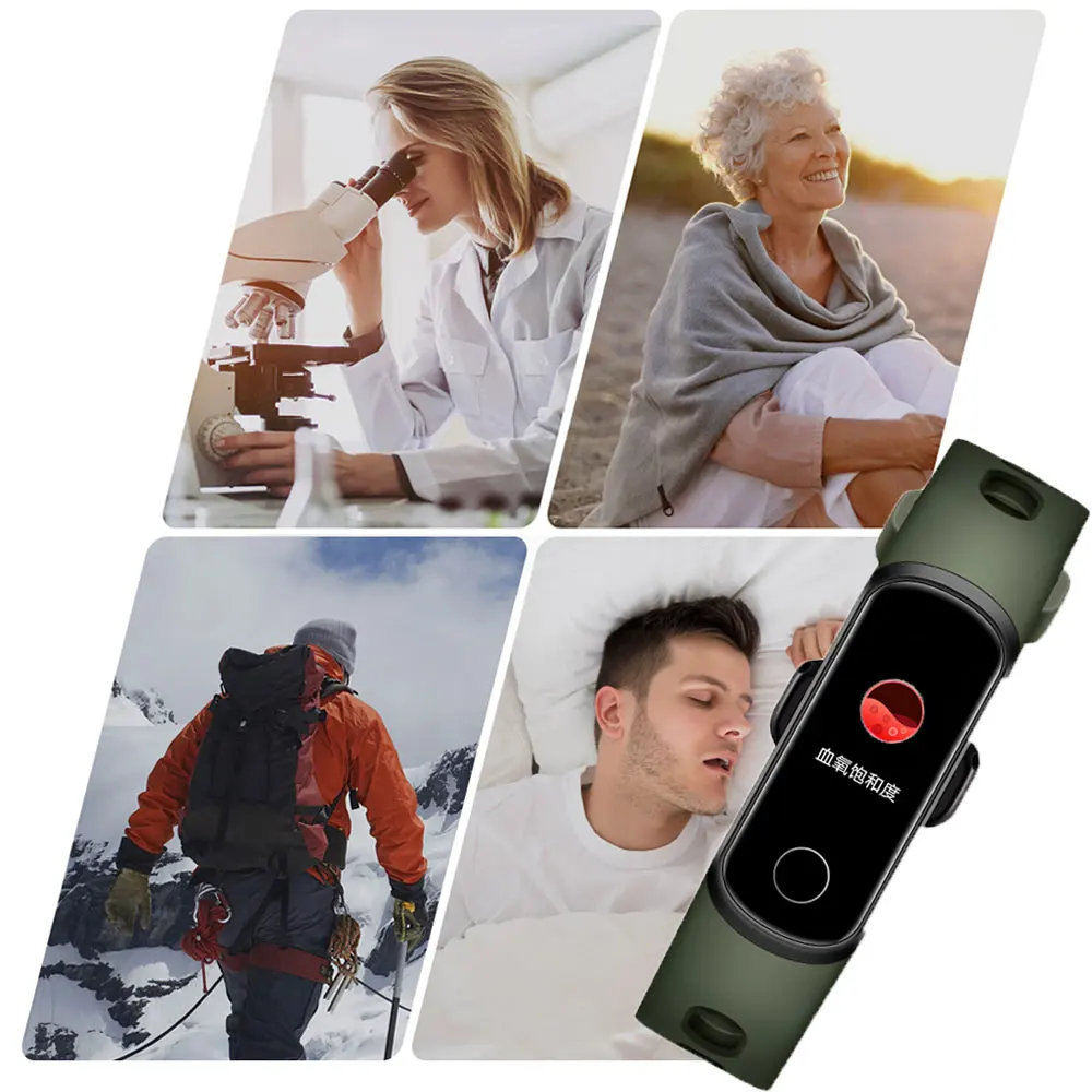  Honor Band 5i Wristband Smart Bracelet Blood Oxygen USB Charging Music Control Monitoring Sports Fi - 4000328536102