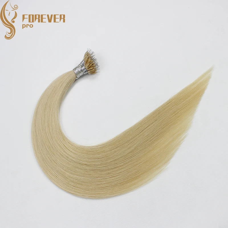 Накладные волосы Forever Pro Hair 0 8 г/локон 16 22 дюйма наращивание с микробусинами блонд