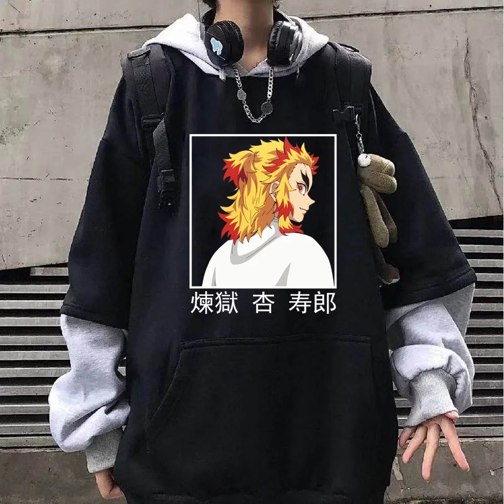 Waliicorners Anime Demon Slayer Rengoku Kyoujurou Demon Slayer Long Sleeve Pullovers 9 H9b4f9770897d49f2be33c1bc5f7cc419n