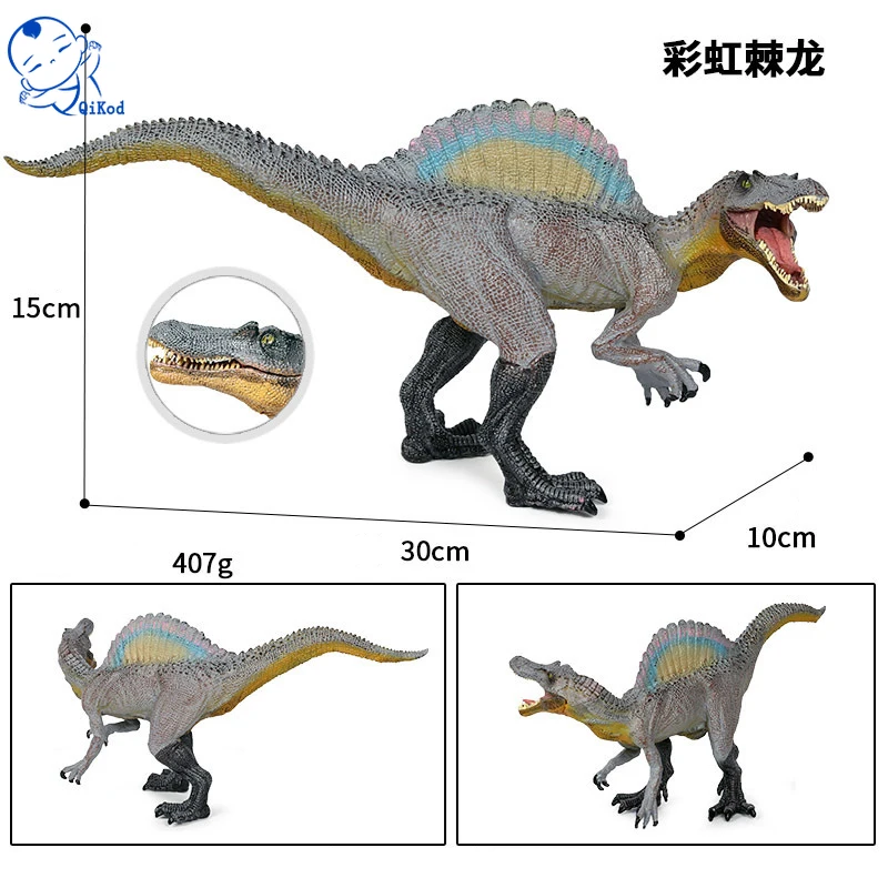 Jurassic Solid Spinosaurus Large Children's Simulation Dinosaur Toy