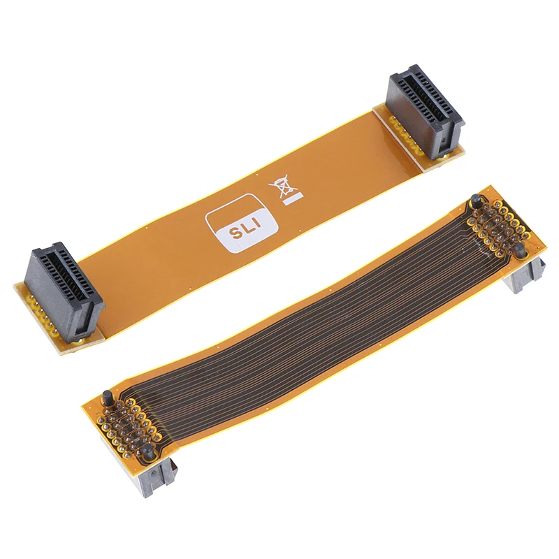 Лидер продаж гибкий разъем для видеокарты 8 см 80 мм SLI Bridge PCI-E ASUS оптовая продажа |