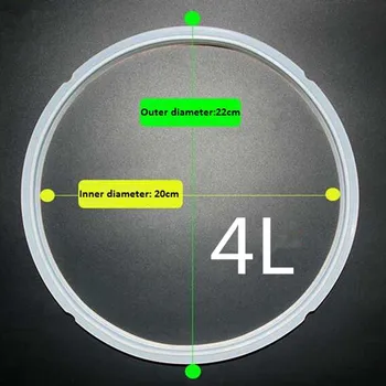 

silicone sealing ring 4L 5L 6L pressure cooker pot inner tank rice cooker part stainless steel pot silicone sealing ring