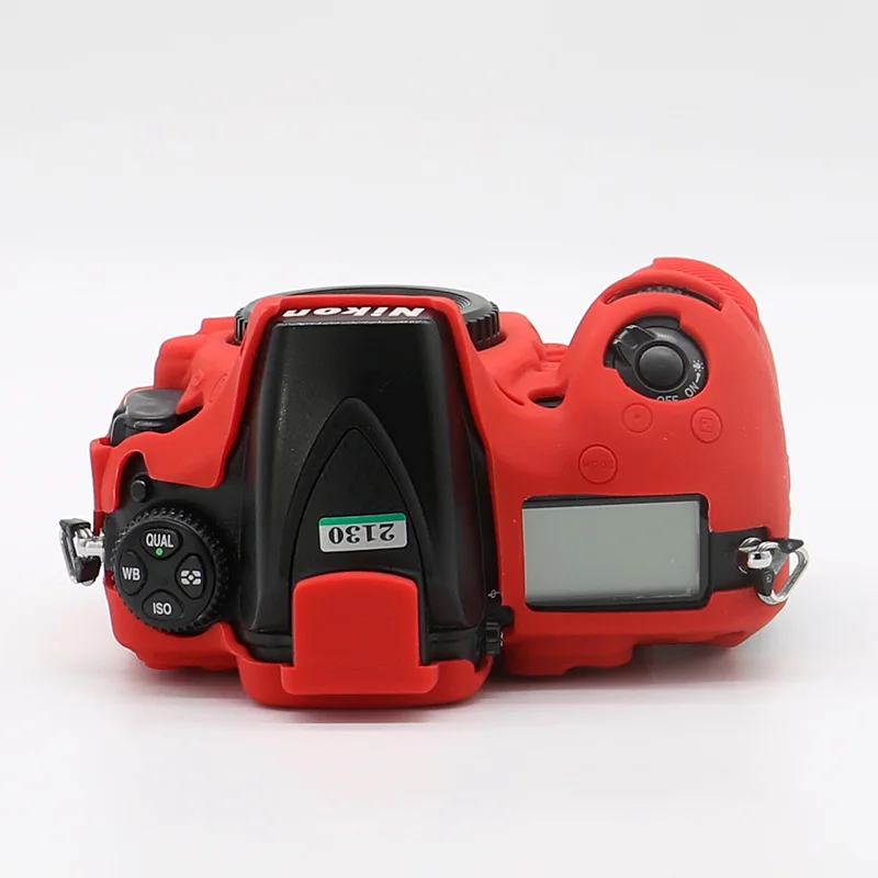 Мягкий силиконовый чехол, Резиновая кожа брони, протектор для камеры Nikon D810, защитный чехол