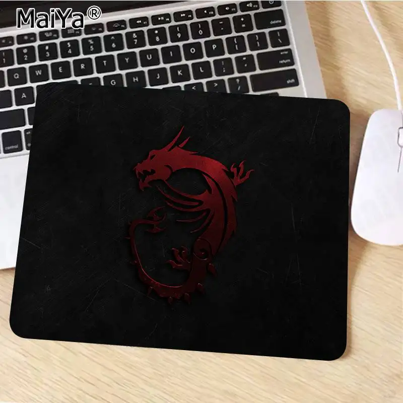 MaiYa крутые модные персонализированные крутые модные игровые коврики MSI gamer коврик для мыши Гладкий коврик для письма настольные компьютеры мат игровой коврик для мыши - Цвет: No Lock Edge18x22cm