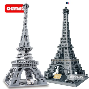 

MOC Expert City Architecture France Paris Eiffel Tower Large Model Building Kit Blocks Children Toys 17002 kid Man Birthday gift