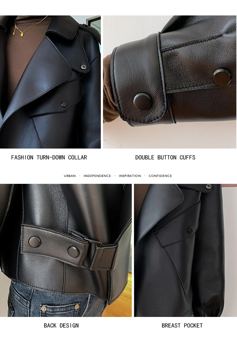 VISI HOP VS4202 new arrival luxury locomotive fashion hot sale dress real leather jacket genuine sheep leather women coat down coat women