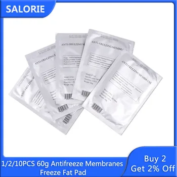 

60g Antifreeze Membranes Freeze Fat Film Pad Anti Fat Cold Gel for Cryolipolysis Slimming Machine Anti Cellulite 1/2/5pcs