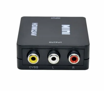 1080P HDMI К AV конвертер HDMI адаптер RCA HDMI К AV конвертер Горячий