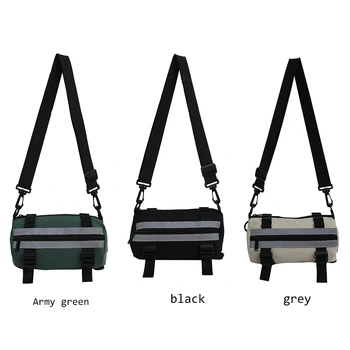 

Nylon Small Pillow Cool Night Light Unisex Shoulder Crossbody Messenger Bag