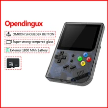 3 дюймов видео игры Портативный портативных игровых консолей Retro FC консоли чехол для телефона в виде ретро-игровой ручной Игры игровая консоль RG 300 16G+ 32G 3000 игры Тони системы