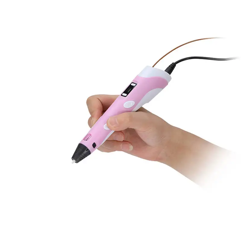 EU/UK/US/AU Plug 3D Ручка для печати 1,75 мм PLA/ABS умные 3D ручки для рисования детские игрушки для рисования Детские Картины Сделай Сам ручка подарки