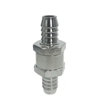 

One Way 6/8/10 / 12mm 4 Size Valves Aluminum Alloy Fuel Non Return Check Valve One Way Fit Carburetor