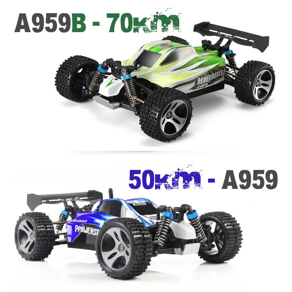 Tops Kid's Toy Gift RC Car 2.4G Radio Remote Control Model Scale 1:18 Rally Shockproof Rubber wheels Buggy Highspeed Off-Road