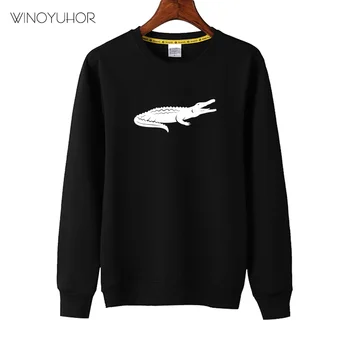 

Cartoon Crocodile Printed Boys Hoodies Kids Sweatshirt Toddler Girls Winter Cotton Tops Children Baby Sweatshirts Clothes
