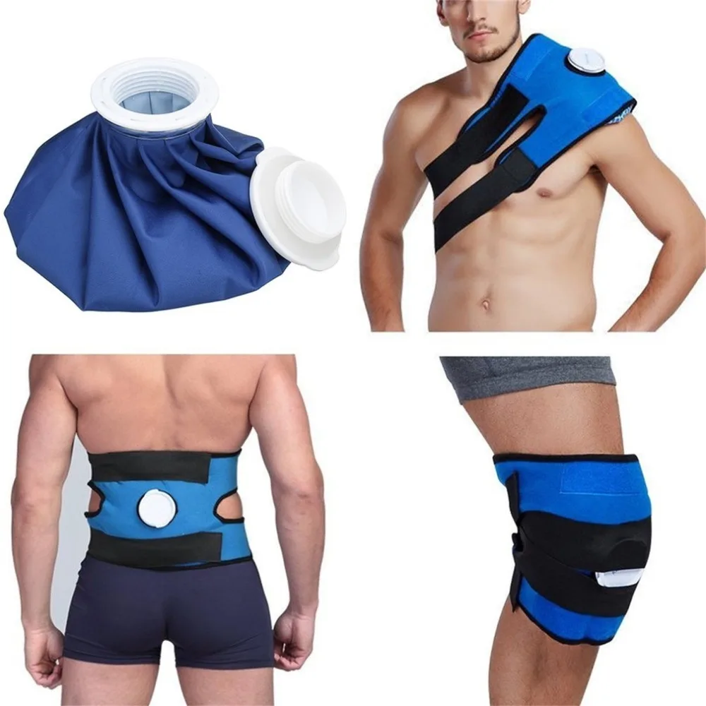 

First Aid Pain Relief Hot Cold Therapy Reusable Ice Bag & Wrap For Knee Shoulder Back Shoulder Knee Waist Muscle Injury Ice Bag