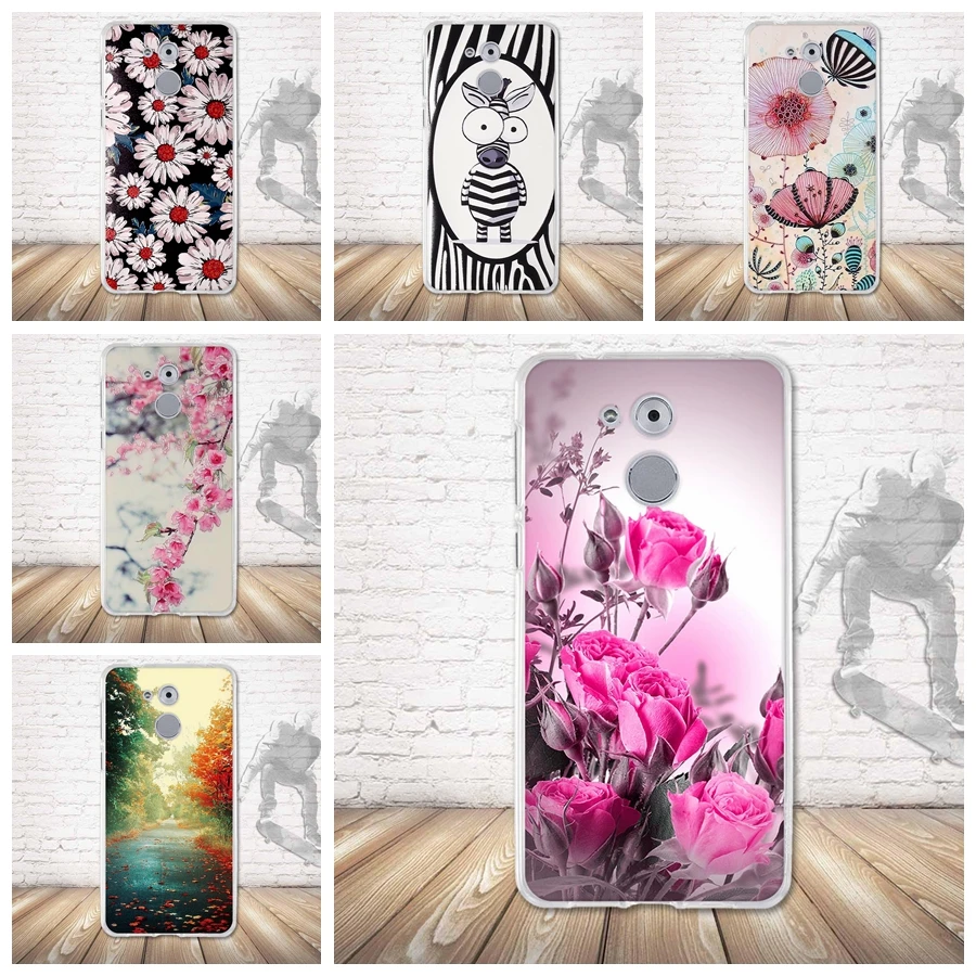 5 0 &quotчехол для телефона huawei Honor 6C мягкий силиконовый чехол s Funda Nova Smart Enjoy 6 S из ТПУ