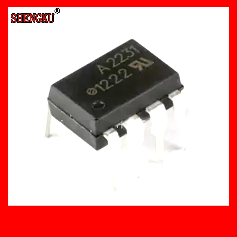 A2231 HCPL-2231 HCPL2231 optocoupler in-line DIP8 patch has an optical isolator | Электронные компоненты и