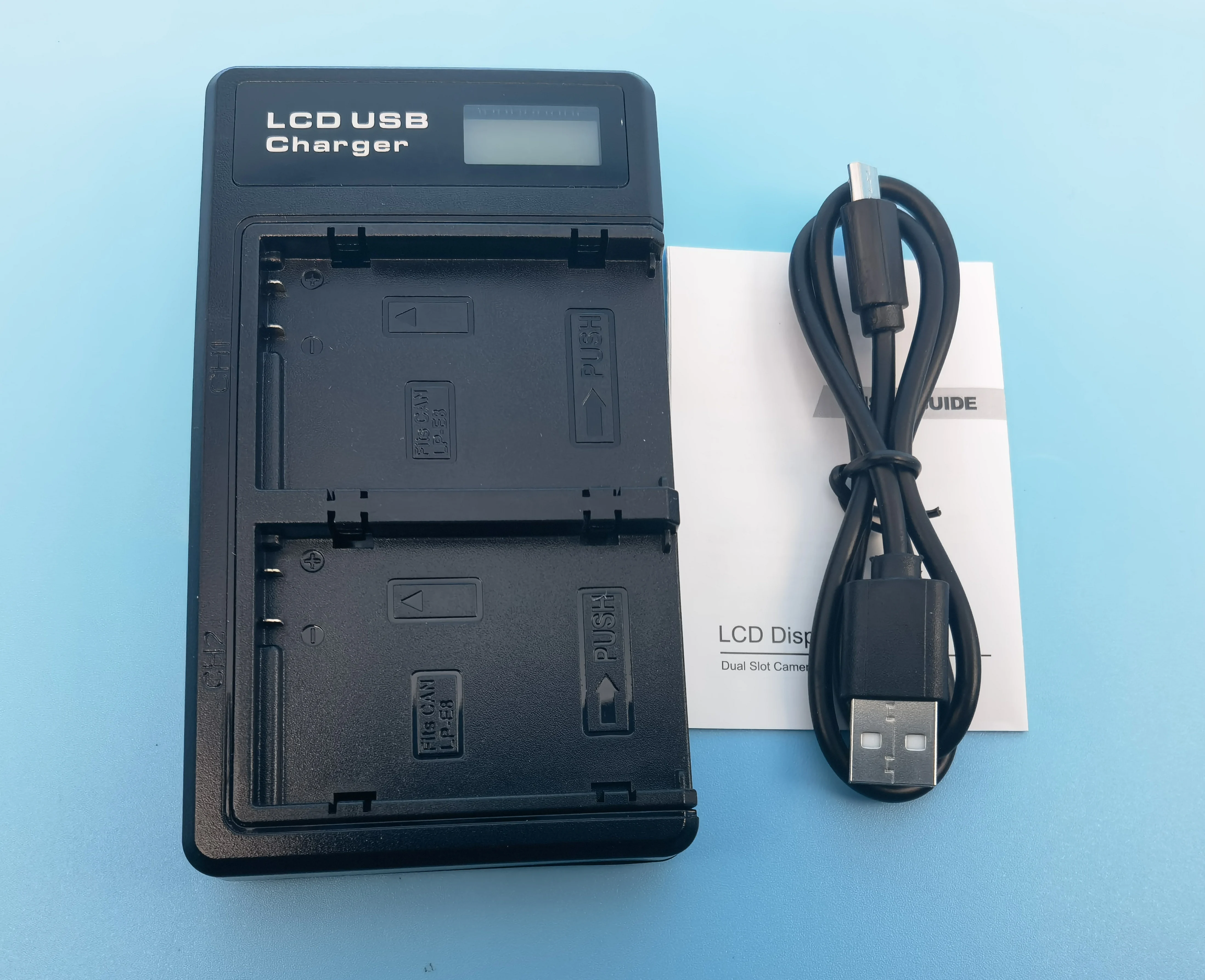Двойное зарядное устройство USB для Canon EOS 550D 600D 650D 700D X4 X5 X6i X7i T2i T3i LP-E8 | Электроника