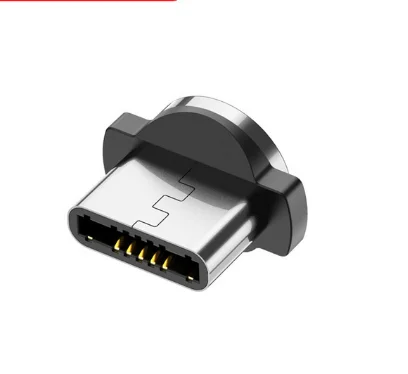 Only Type C Plug 3 в 1 Магнитный всасывающий Кабель зарядного устройства Магнитный шнур 1 м все микро-usb для устройств на аndroid type C кабель IOS для samsung LG 10 шт. оптом - Цвет: Only Type C Plug