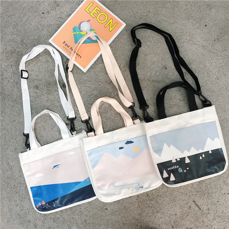 Новая женская Холщовая Сумка Mori из овечьей шерсти, Женская Студенческая сумка на одно плечо, простая Портативная сумка-мессенджер для покупок, дизайнерская сумка-тоут