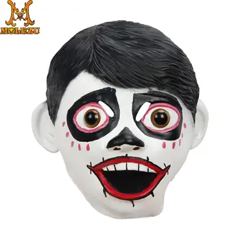 

Molezu cosplay MIG little boy mask Judy Animal Halloween costume ball props full face latex mask
