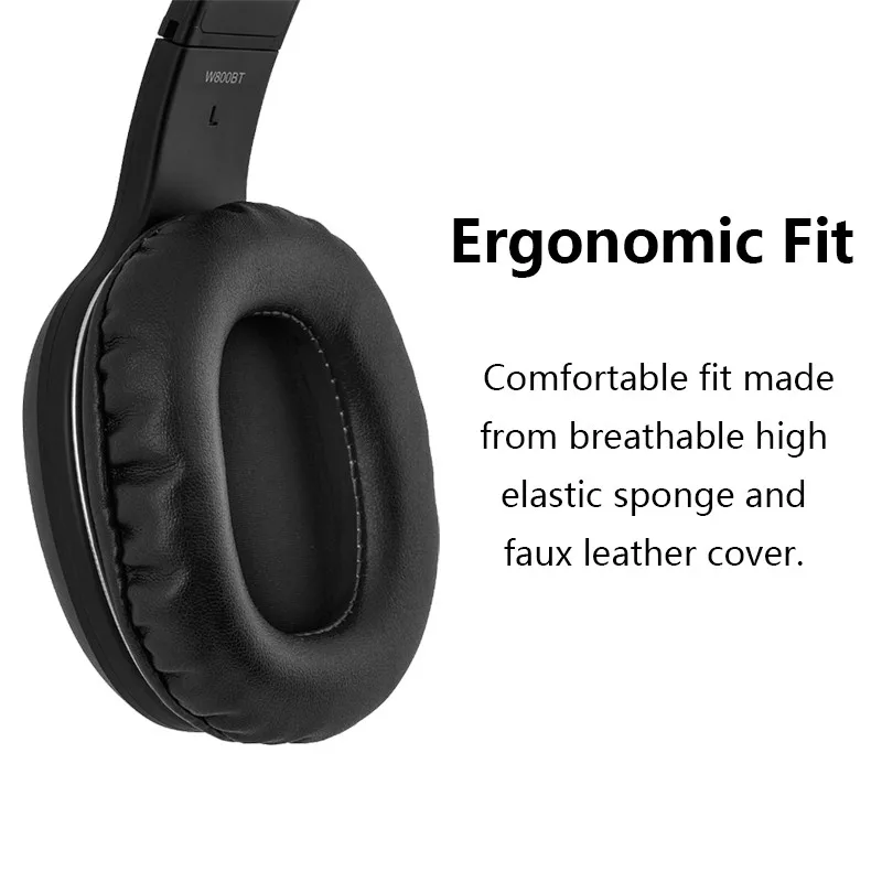 Беспроводные Bluetooth наушники EDIFIER W800BT v4.0 40 мм с драйверами до 50 часов использования