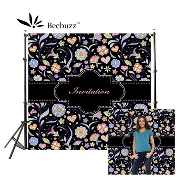

Black Backdrops Flower Photography Background Can Add Text Decoration Pattern Background Photography Studio Props