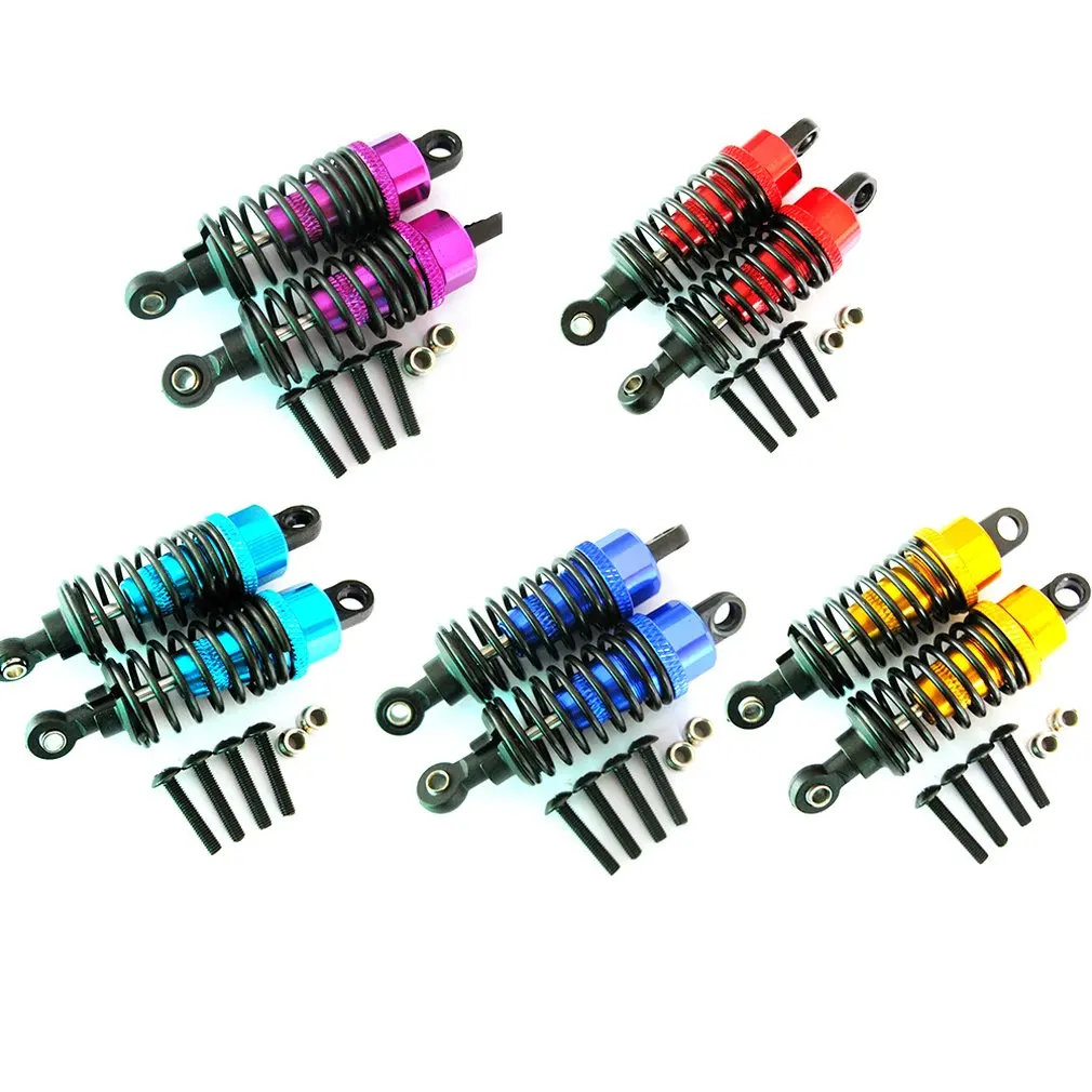 

Remote Control Car Four-wheel Drive Front And Rear Metal Shock Absorber Hardware Accessories 68mm 1:10
