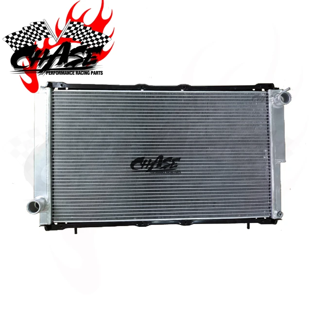 racing car all aluminum radiator fit for Subaru Impreza WRX STI GC8 40mm MT  45199-AA170 45111-AA260 45199AA170 45111AA260 AliExpress