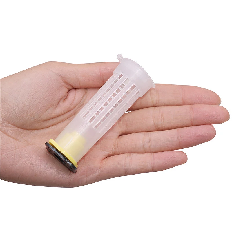 

100 Pcs Beekeeping Tools Fertility King Pedestal Guard Longwall Shield Queen Cage Cover By Registered Mail Queen King Cage