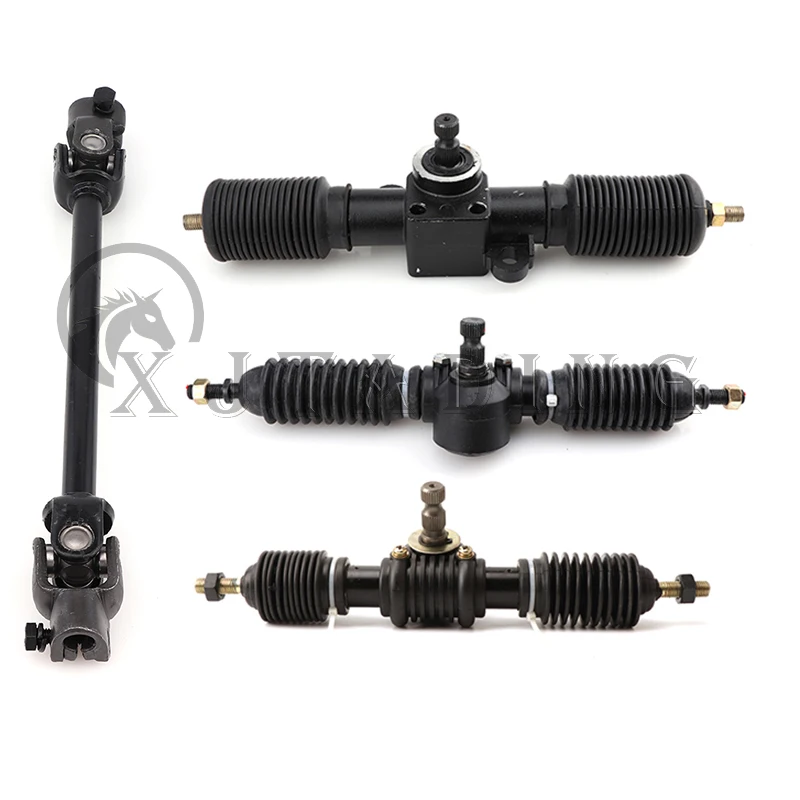 Рейка усилителя руля 300 мм 320 шестерня в сборе подходит для DIY China Go Kart Buggy Karting ATV UTV