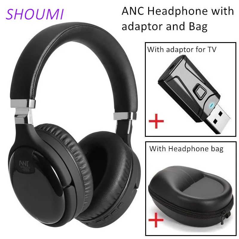 Беспроводные наушники с активным шумоподавлением USB Bluetooth-адаптер для ТВ Bluetooth