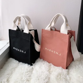 

design Rikcy vertical canvas large capacity crossbody waterproof Hand bag women's shoulder bag