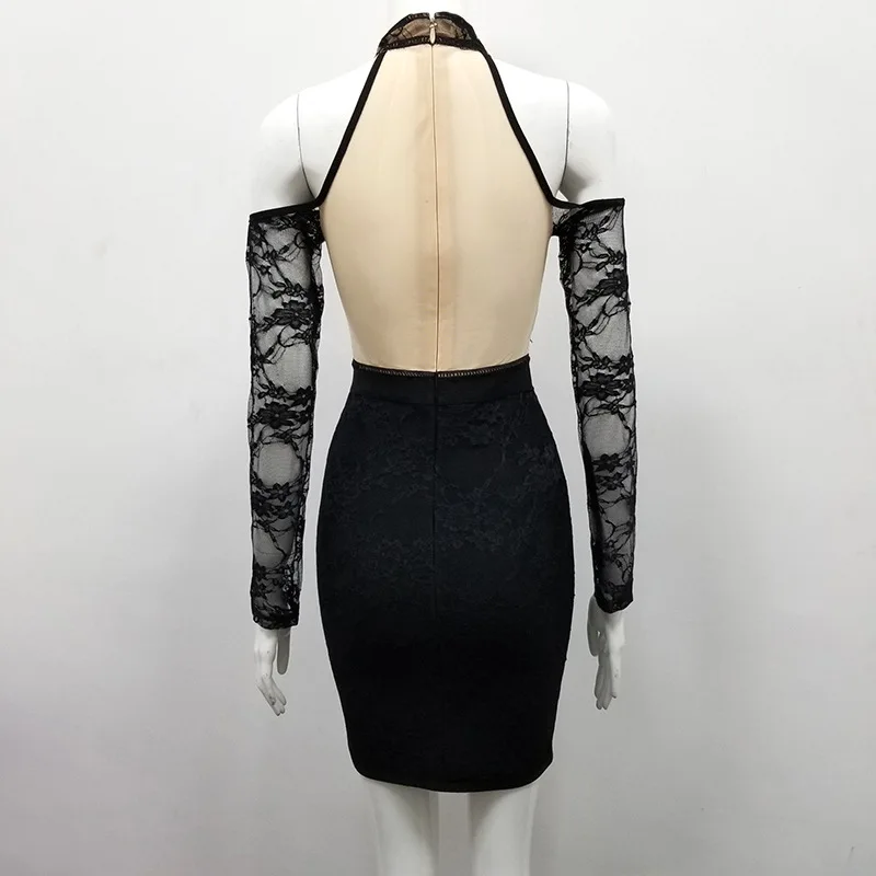 Сетчатое платье с воротником и вышивкой в сеточку Короткая сумка Hip Black DS Костюм певицы Сценическая одежда Юбка-сетка DJ Dance