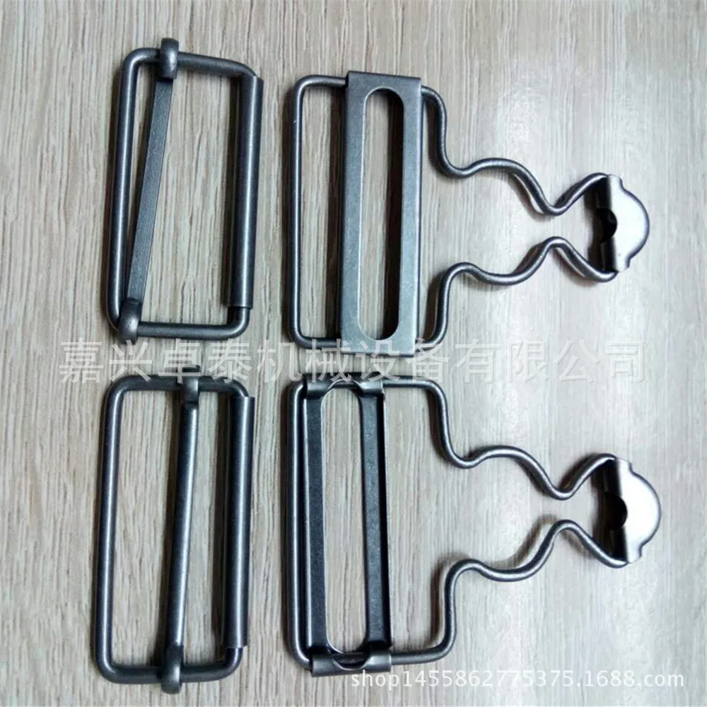 

Widened File Gourd Buckle Jeans Suspender Strap Adjuster Fine Copper Material Strap Pants Buckle Suit 2 Pieces Needle Detector