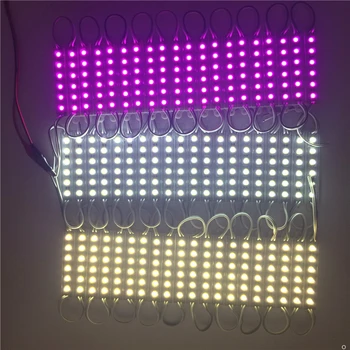 

High quality! DC12V SMD5050 6-LED Modules Pink white Led Moudle lights for advertisement sign boards 20pieces/set