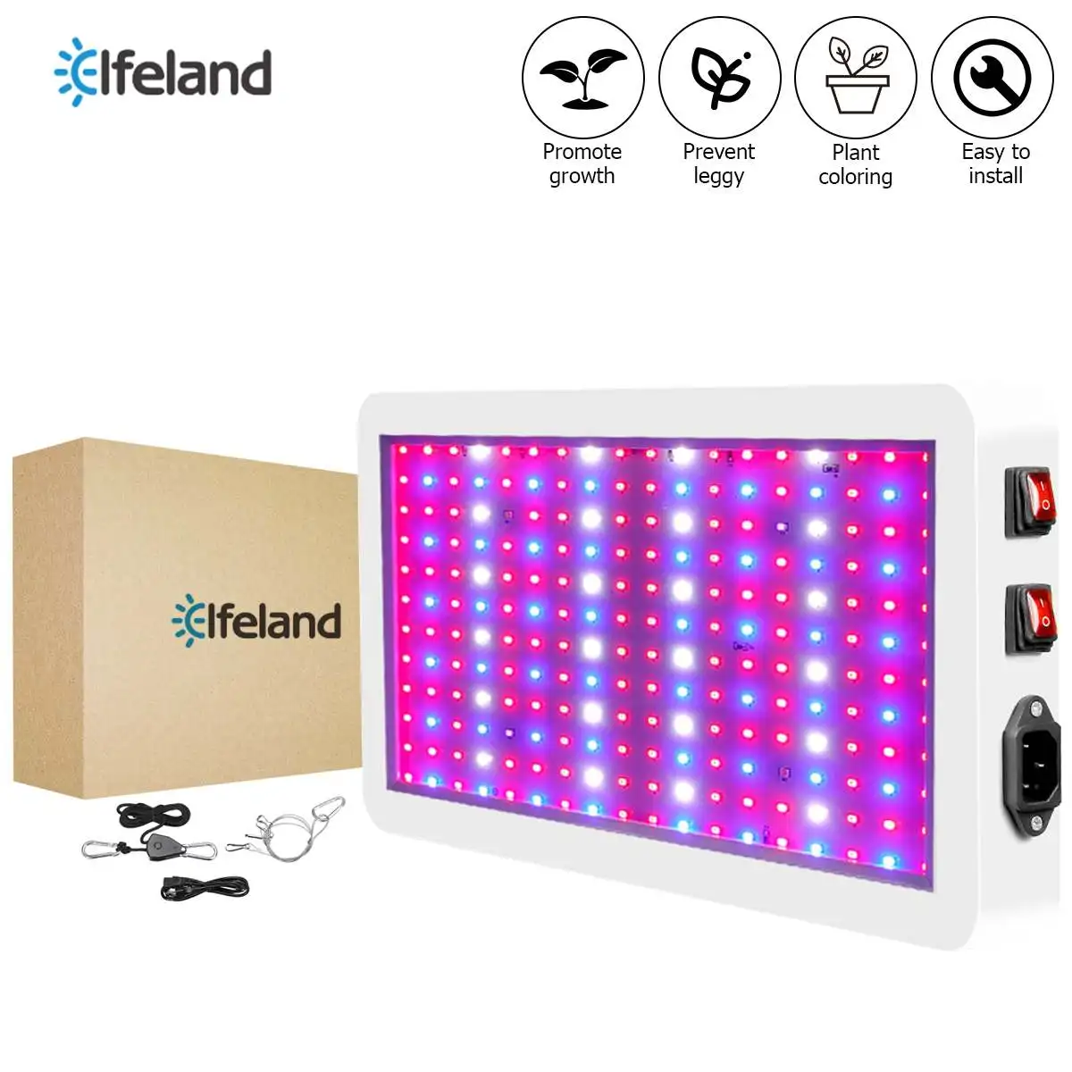 Led Grow Light Full Spectrum Growing Lamps Plants Phyto Growth Lamp