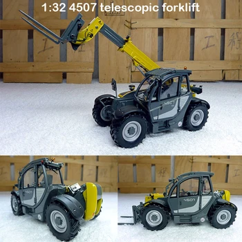 

rare fine 1:32 4507 telescopic forklift Engineering vehicle model The door can be opened Alloy collection model
