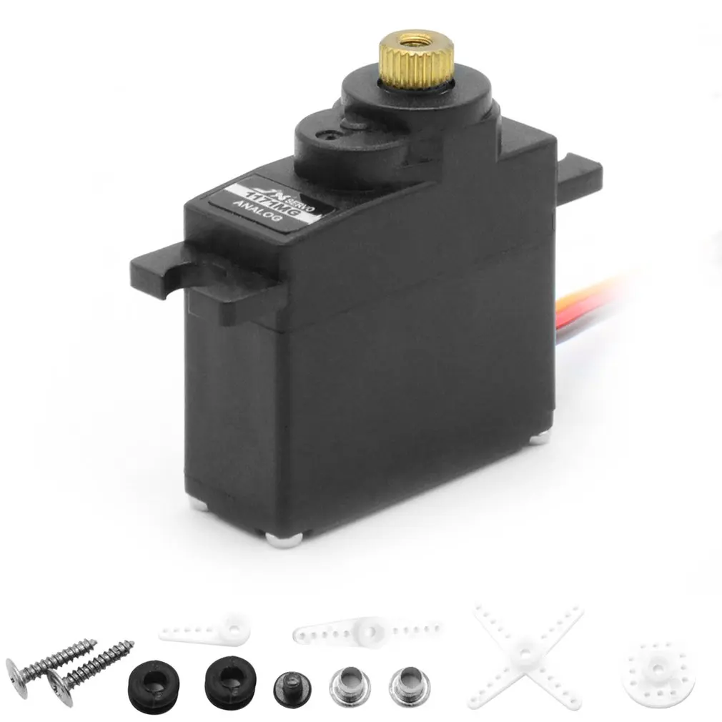 

JX Servo PS-1171MG 17g Metal Gear Analog Servo RC Models Spare Parts For RC Airplane Toy Car Drone/robot Component