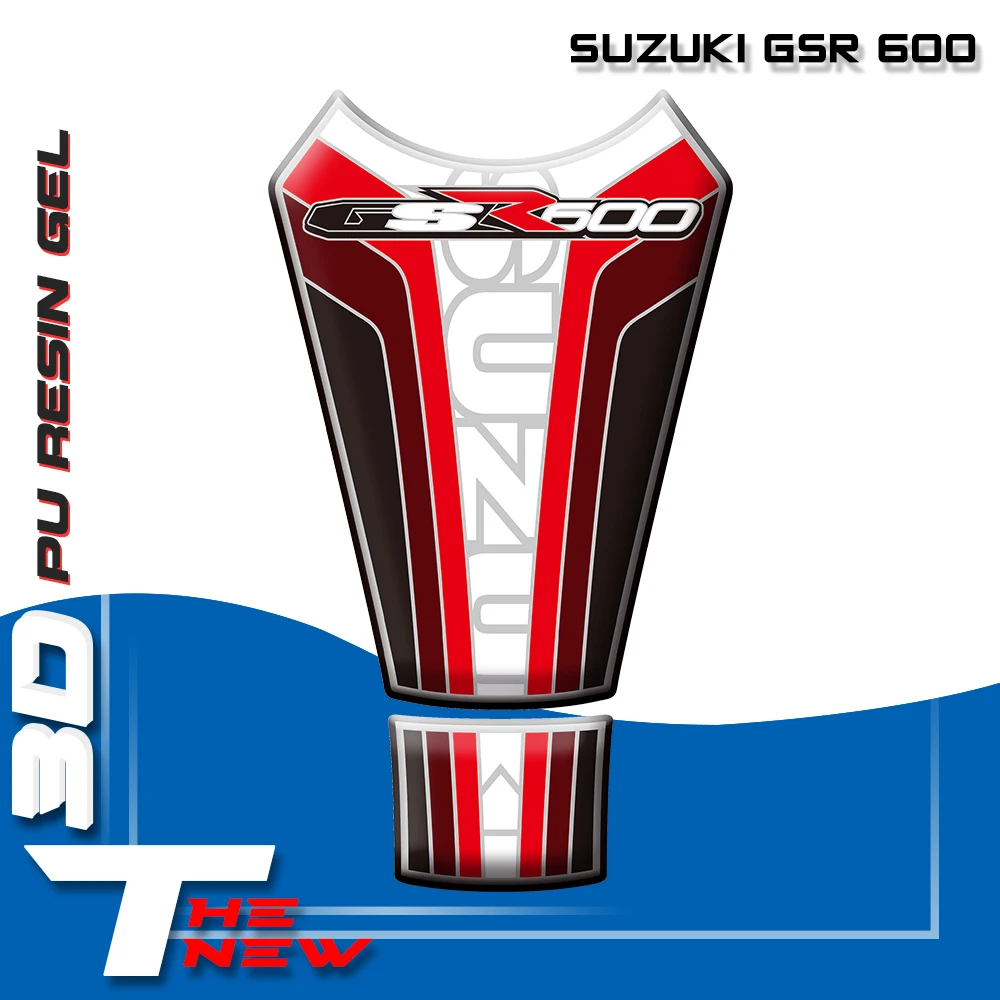 Мотоциклетная 3d эмблема защитная наклейка на бак для Suzuki GSR 600 GSR600 2006 2010 2007 2008