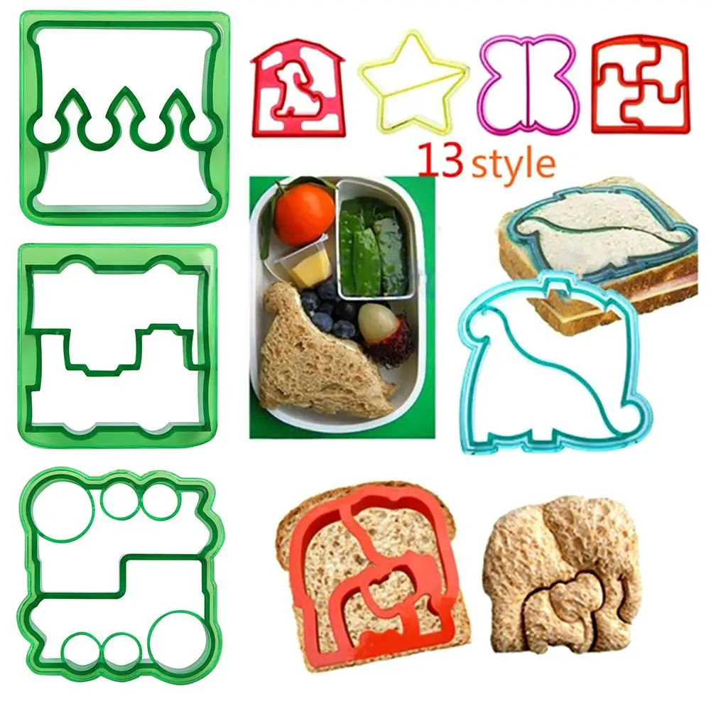 

DIY Sandwich Toast Cookies Mold Party Cake Bread Biscuit Cutter Mould Decorating Tool