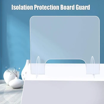 

400X400X4MM Acrylic-Board Anti-Spray Transparent Isolation Board Suitable for Office and Store Environments