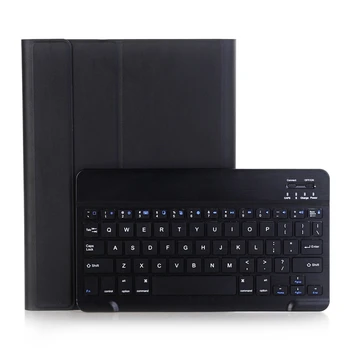 

Keyboard Case For Ipad 2/3/ 4, 360 Degree Rotating Case With Detachable Wireless Bluetooth Keyboard For Ipad A1395/ A1396/ A1397