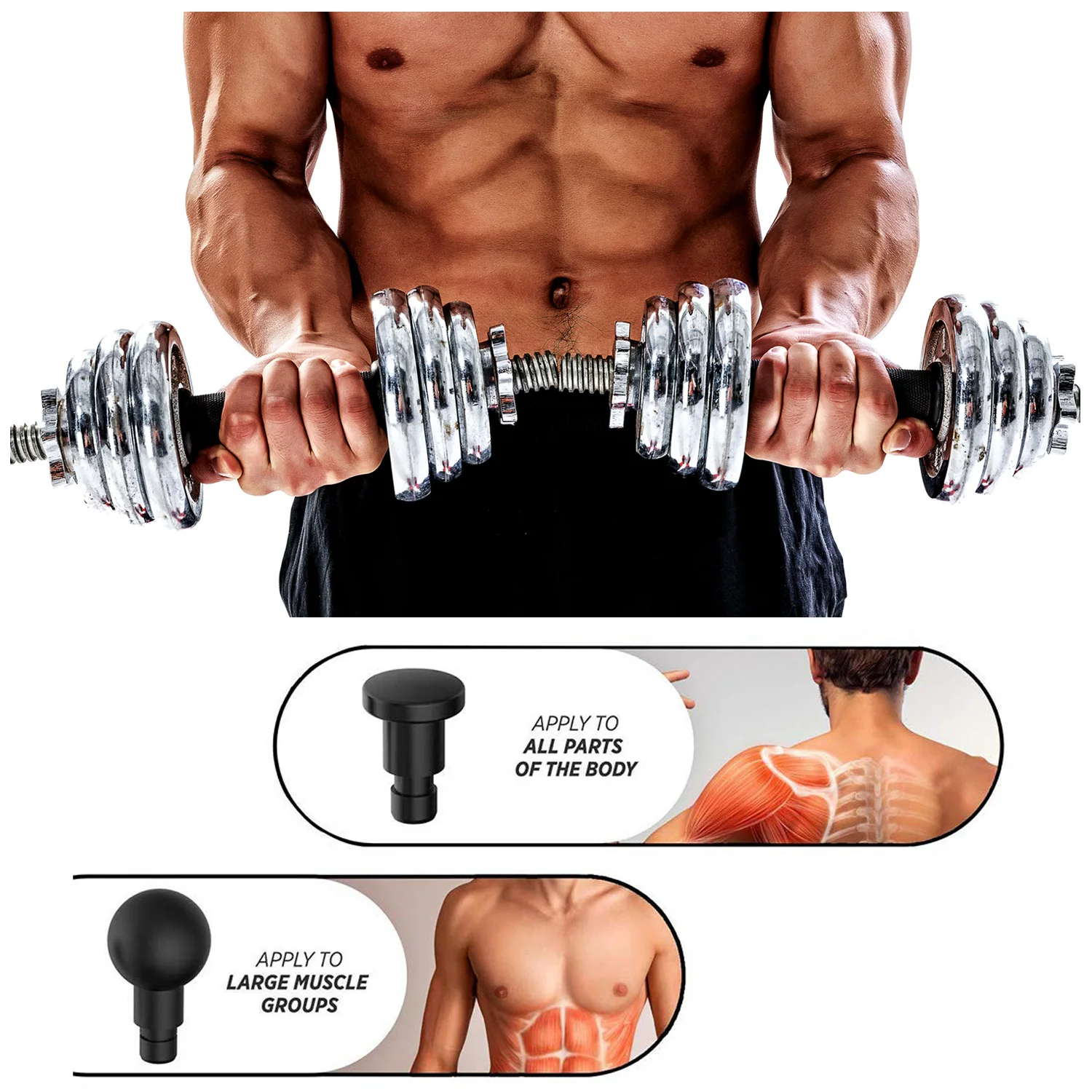 

Professional Personal Massage Device Percussion Handheld Deep Muscle Massage Gun for Pain Relief Cordless Percussion Massage Gun