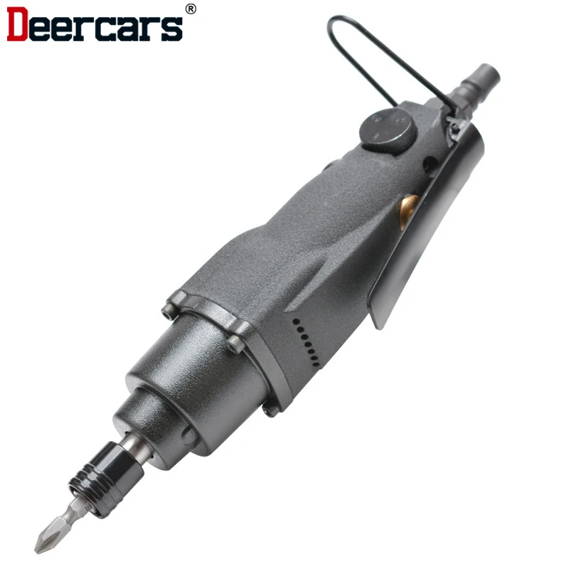 Strength Type 8h Air Screwdriver Pneumatic Screw Driver Drill Tool High Torque Low Weight Small Size Reverse Switch Solid Design