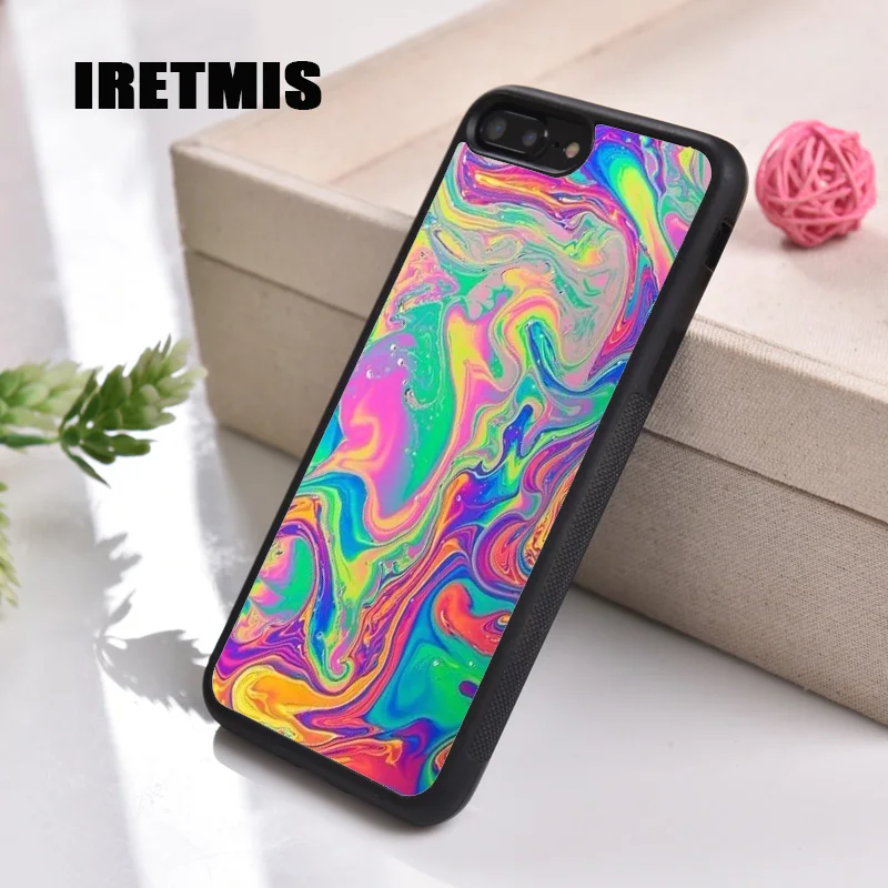 Iretmis 5 5S SE 6 6S Мягкий ТПУ силиконовый чехол для телефона iPhone 7 8 plus X Xs 11 Pro Max XR