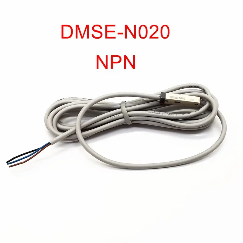 1 шт. Airtac твердотельный накопитель Сенсор DMSE-N020 тип NPN 5~ 30 В постоянного тока DMSE-NC08 150 мм M8 разъем Переключатель магнитного датчика