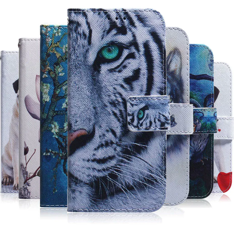 

PU Leather Flip Case For ASUS Zenfone Max Pro (M2) ZB631KL ZB633KL Wallet Phone Cover For ASUS ZB 631KL 631KL Case Funda Capa