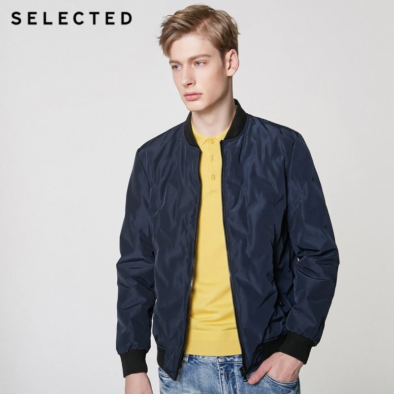 

SELECTED Winter Baseball Collar Short Down Jacket New Men's Duck Down Coat Short Warm Down Clothes S |419112520